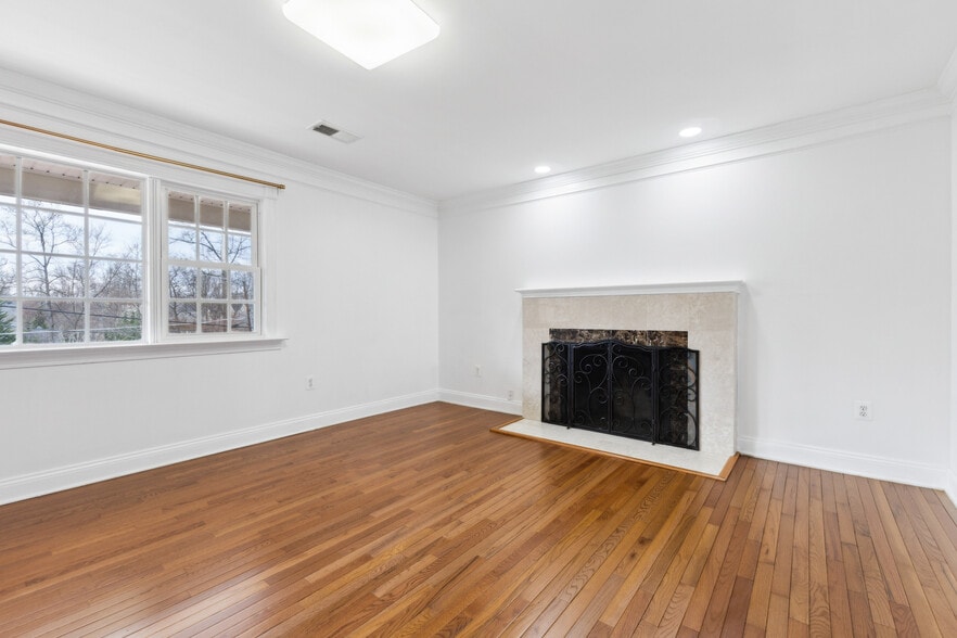 Upstairs Home Office with Fireplace - 10828 Miller Rd