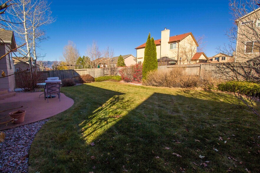 Back yard - 4540 Bridle Pass Dr