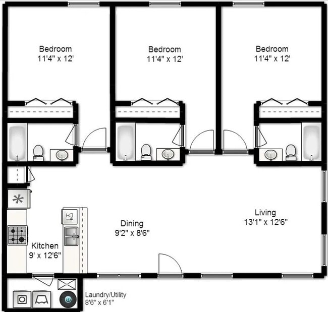 Building Photo - Charming 3-Bedroom Townhome with Private E...