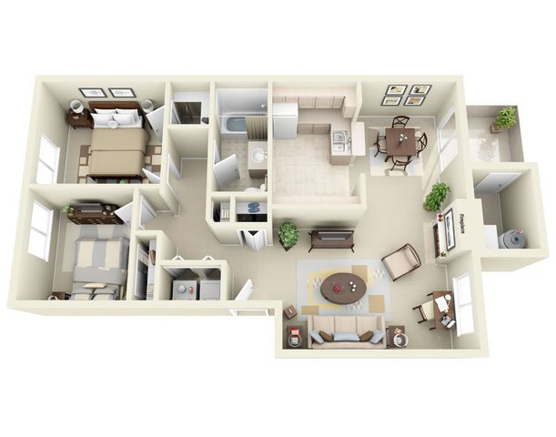 Floorplan - The Park at Mill Plain