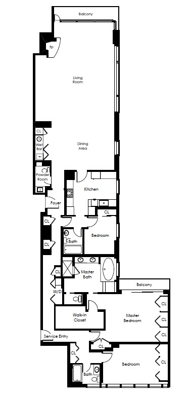 3BR/3BA - 1080 Chestnut St