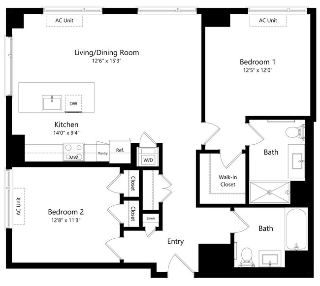 Floorplan - One East Harlem