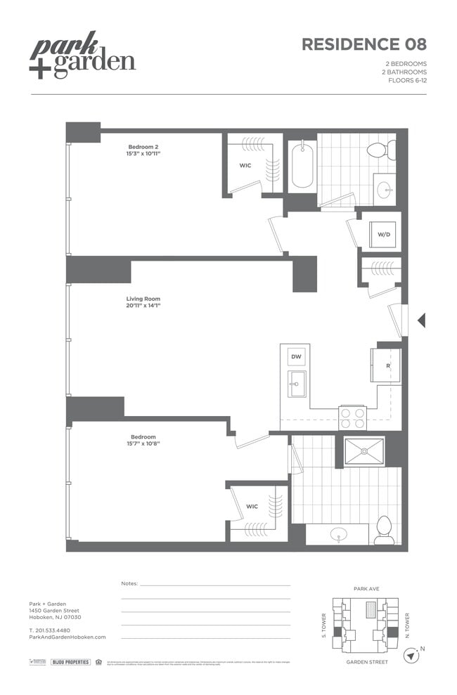 Floorplan - Park + Garden