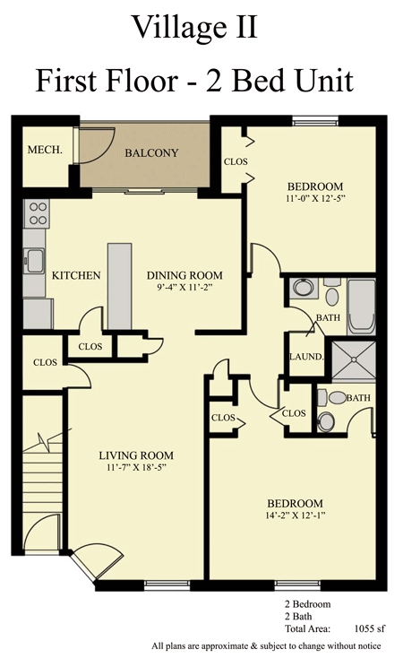 2BR/2BA - Salem Village 2