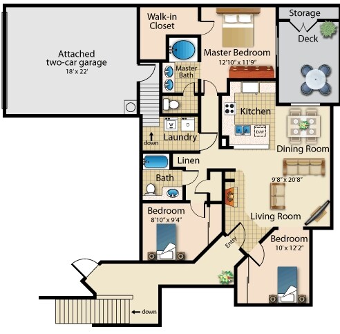 Andromeda 2 - Evening Creek
