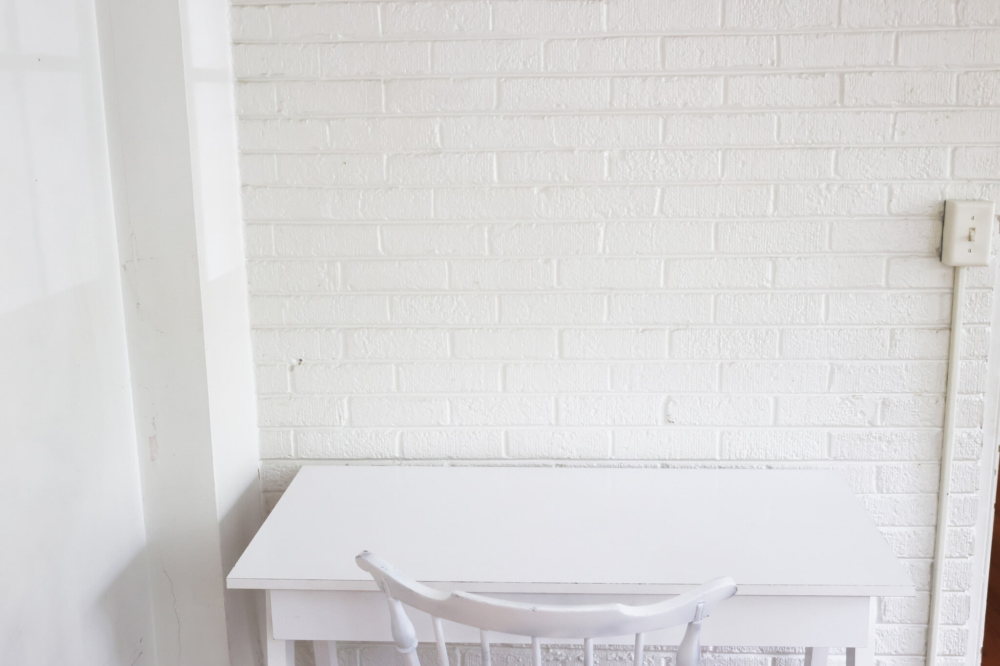 Desk in sunroom - 711 W Ohio St