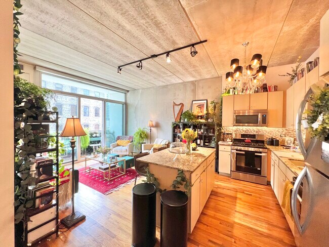 Livingroom / Kitchen - 630 N Franklin St