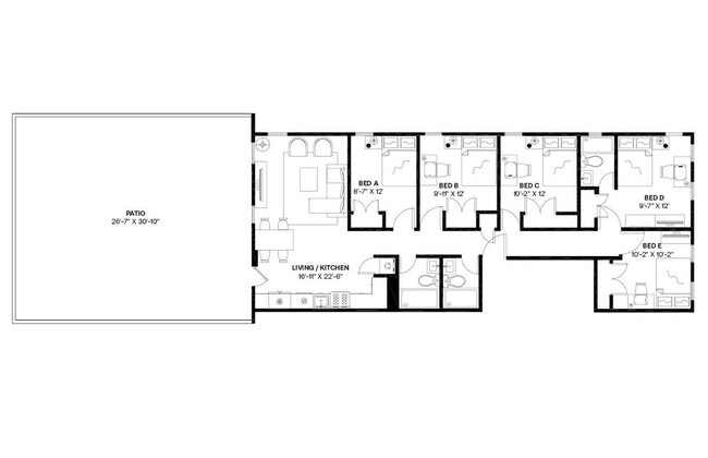 Building Photo - Private bedroom in 5 bed/3 bath Home