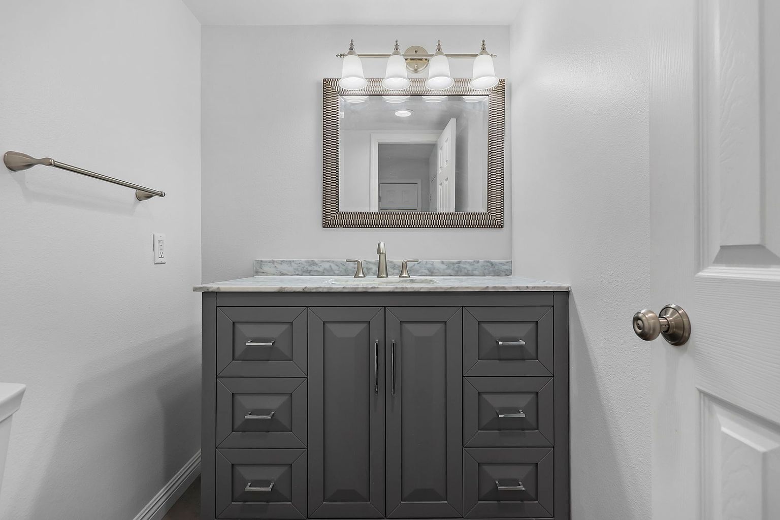 Bathroom 3 (Half bath) - 6145 Whitsett Ave