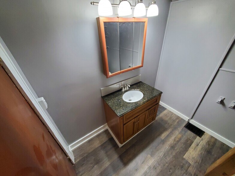 The vanity is much larger than it looks in this photo - 117 Arlington Ave
