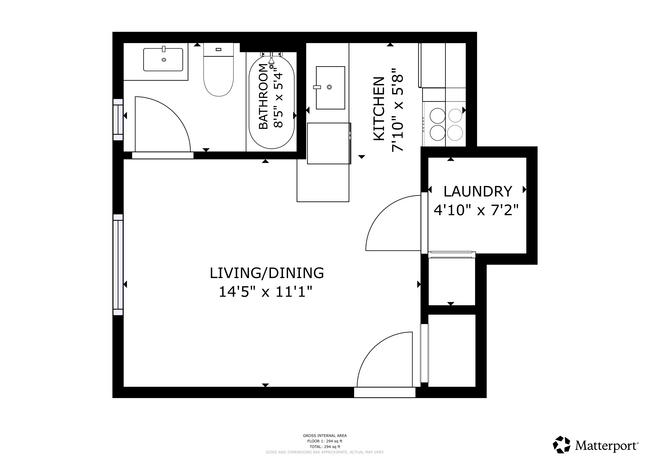Floorplan - University Flats Phase II