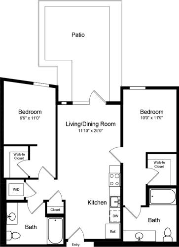 Floorplan - Potrero 1010