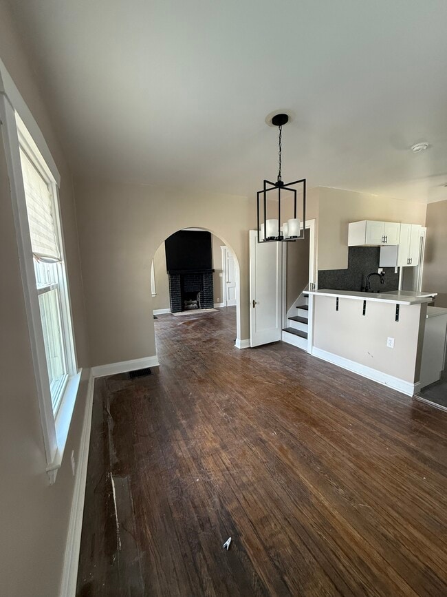 Dining Room looking into Living Room - 110 Beechwood Ave