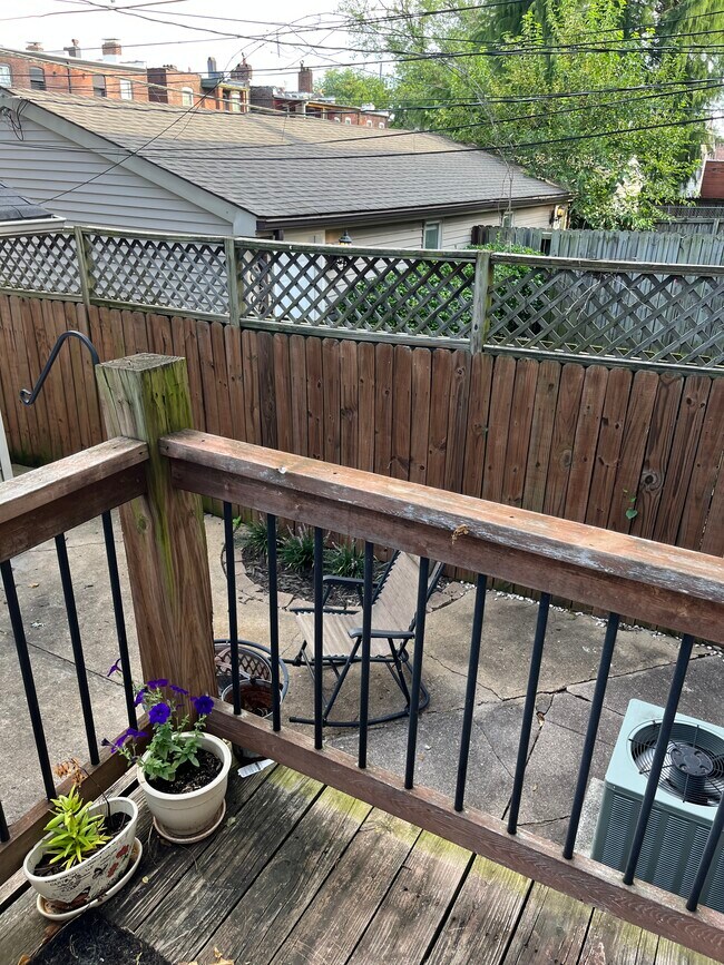 Back Deck - 2219 Missouri Ave