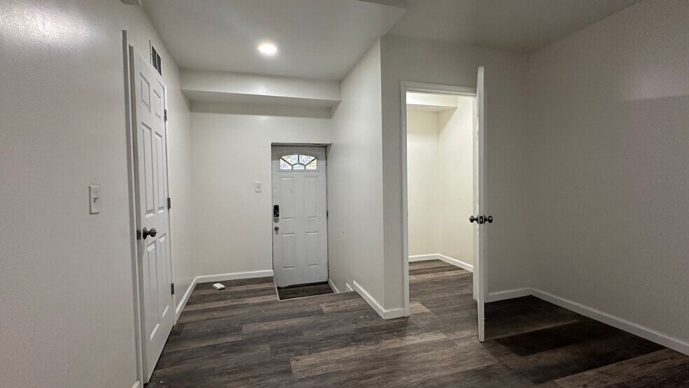 Lower level bedroom with large walk-in closet - 2518 Bethel Church Rd