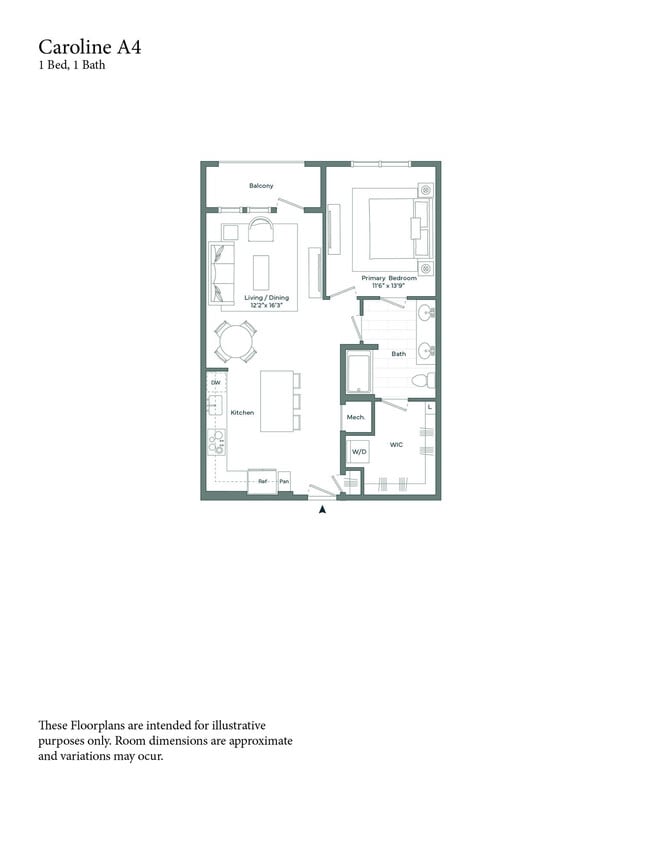 Floorplan - The Caroline