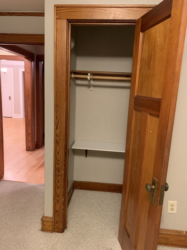 Back bedroom closet (6'x2.5') - goes to the right inside the door - 2130 N 62nd St