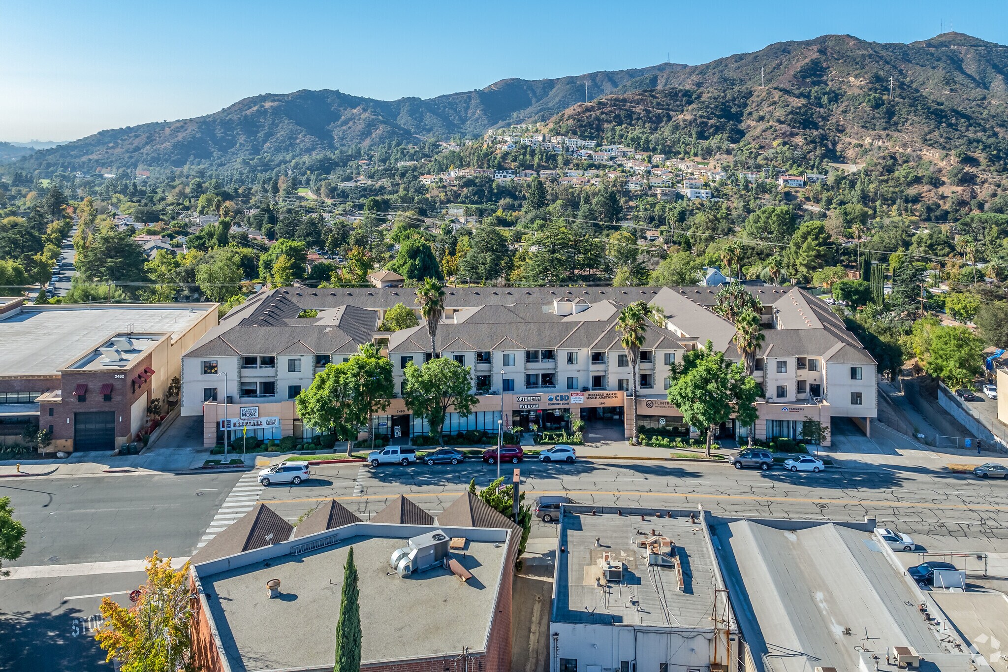 Aerial Photo - Honolulu Senior Apartments