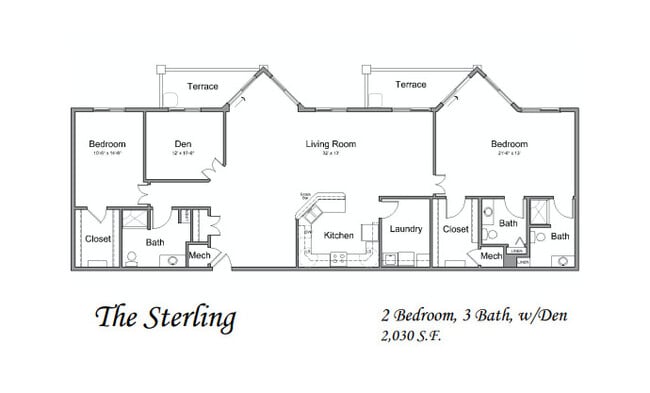 Floorplan - The Reserve of Geneva