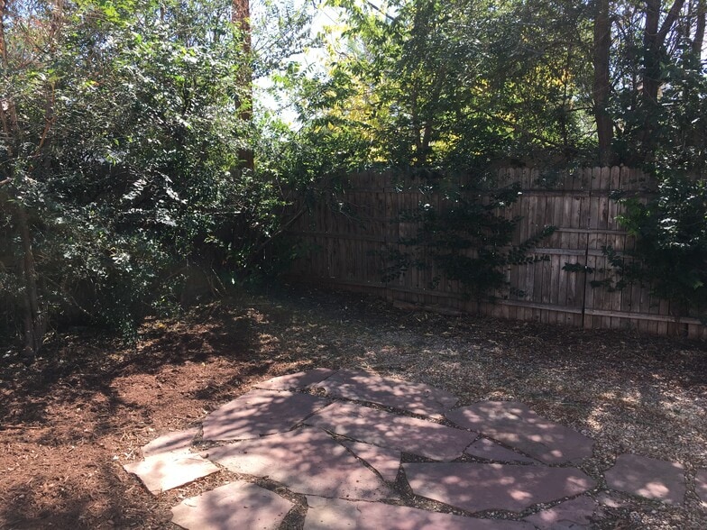 Back yard - 1532 Tamarac St