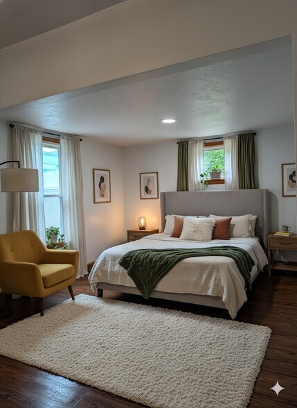 Ai staged bedroom #1 - 1291 Main St