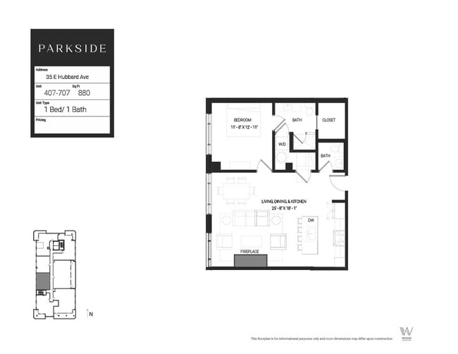 Floorplan - Parkside On Pearl