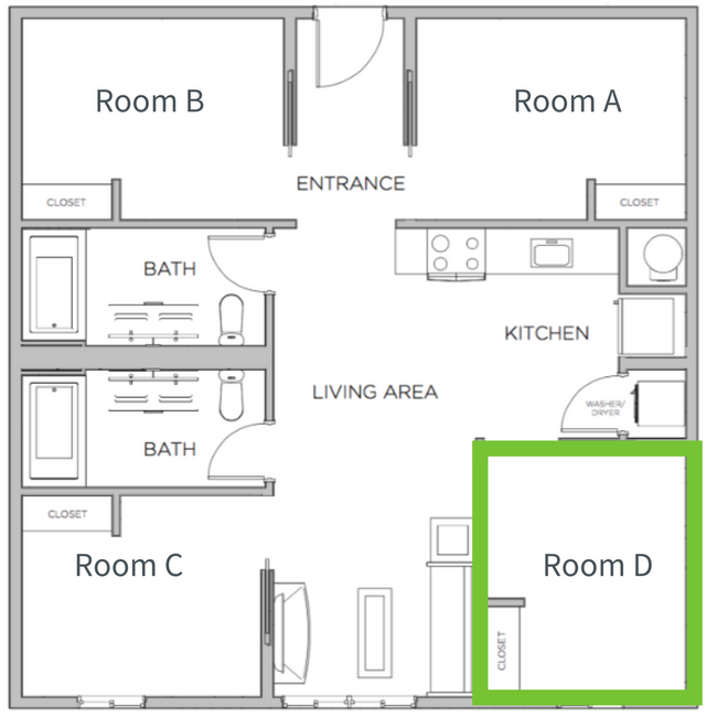 Floorplan - UCity Flats