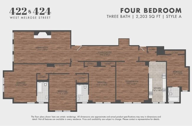 Floorplan - 422-24 Melrose