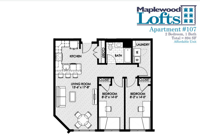 Floorplan - Maplewood Lofts