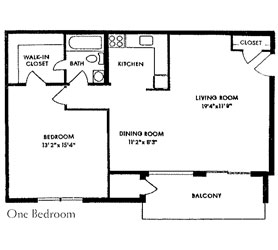 1BR/1BA - Del Vista Apartments