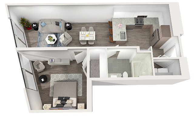 B6 Amelia 735 sq ft 1-1 - Aspire Post Oak