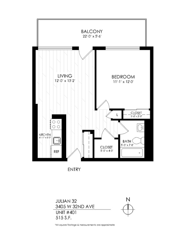 Floorplan - Julian32 at Highlands Square