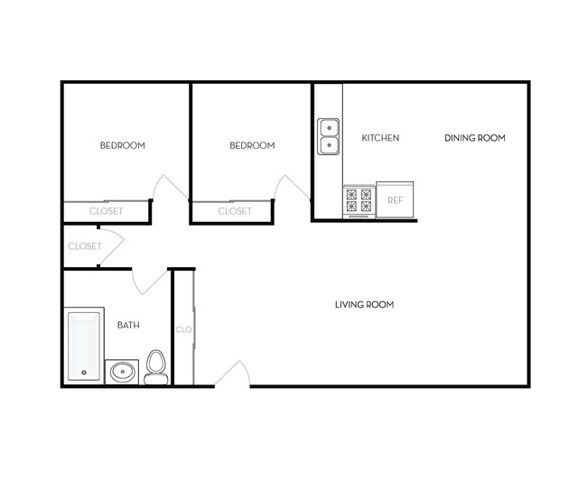 Floorplan - Brix on Belleview Apartments