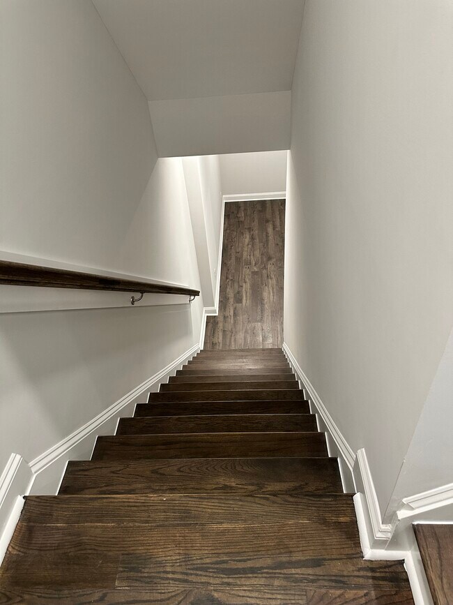 Level 1 to level 2 stairs - 579 Forestville Rd