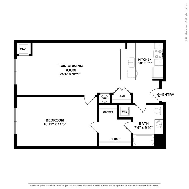 Floorplan - Snowden Creek Apartments, 62+