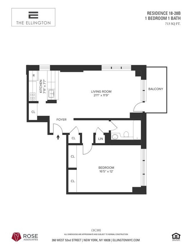 The Ellington 260 W 52nd St New York NY 10019 Apartment Finder