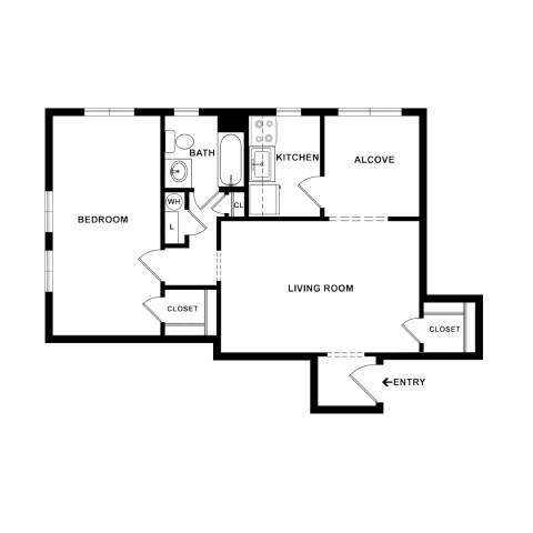 Floorplan - Empire Apartments