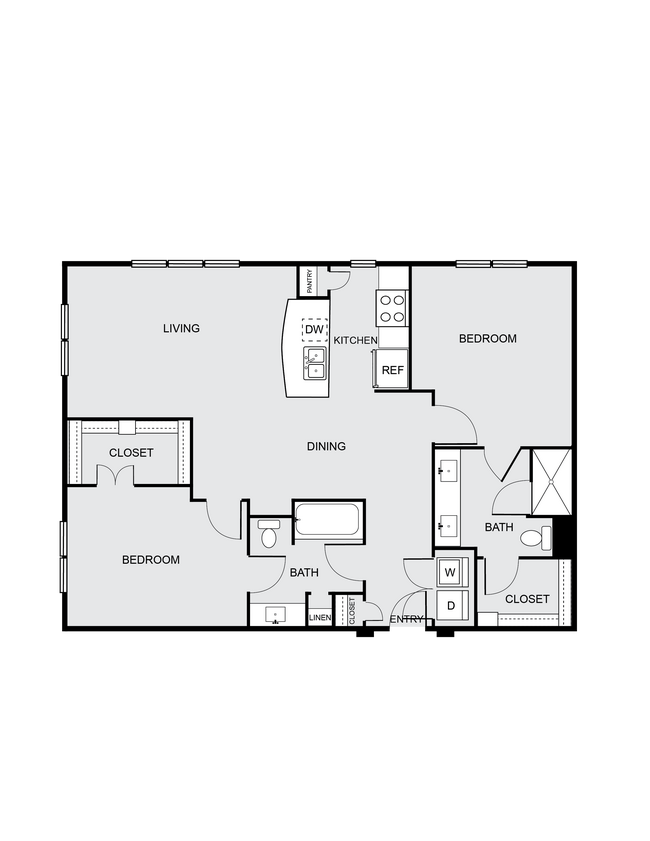 Floorplan - Davis at the Square