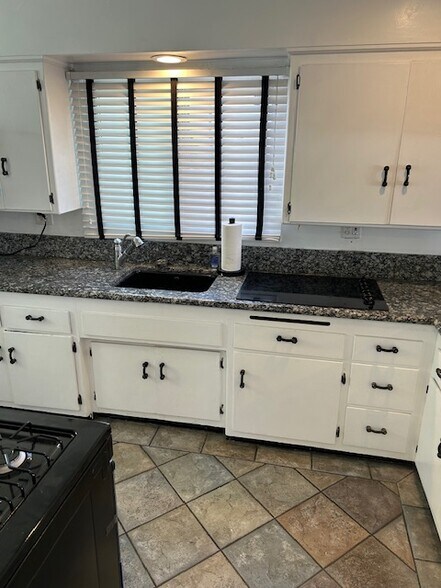 Kitchen Sink and Cabinets - 226 Palm Dr
