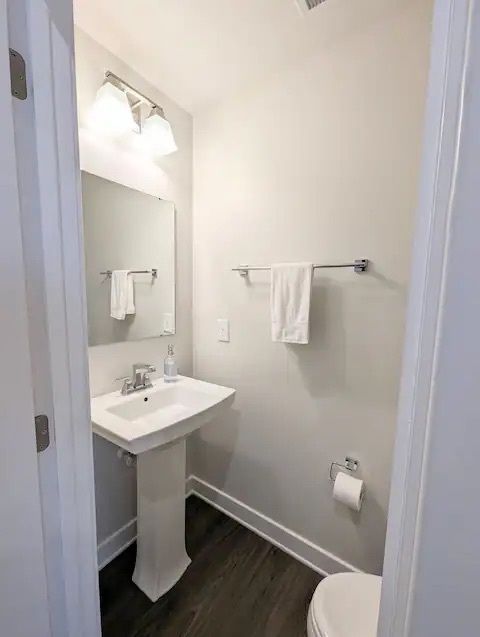 Half Bathroom with bidet - 11233 Winding Brook Terrace Dr