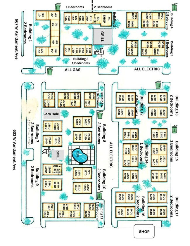 Floorplan - Yukon Heights Apartments