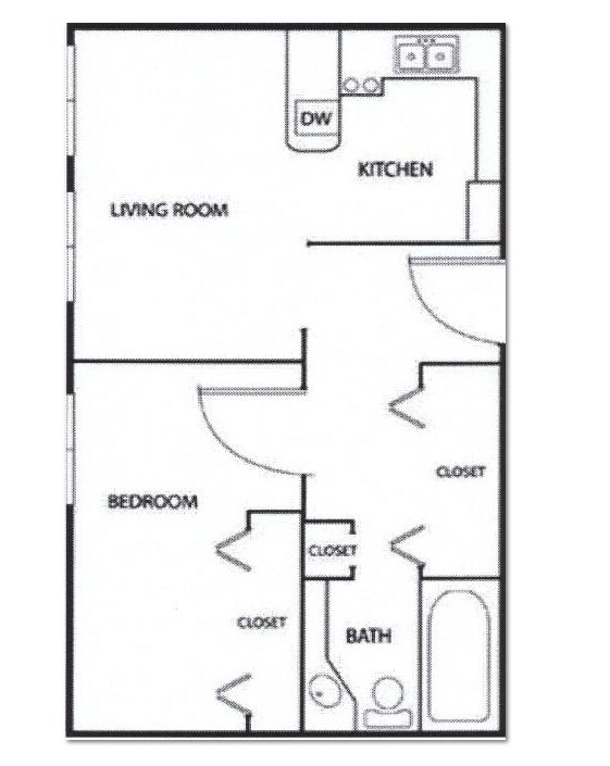 1BR/1BA - 2301 Pillsbury Ave