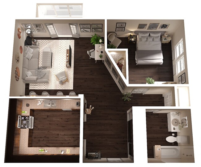 Floorplan - The Imperial Apartments