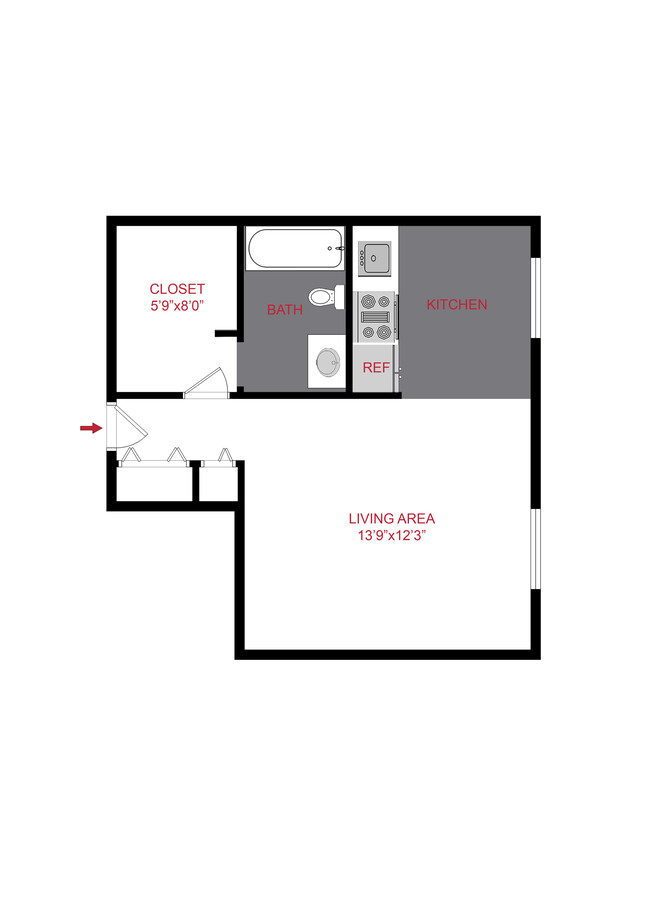 Floorplan - 950 Lafayette