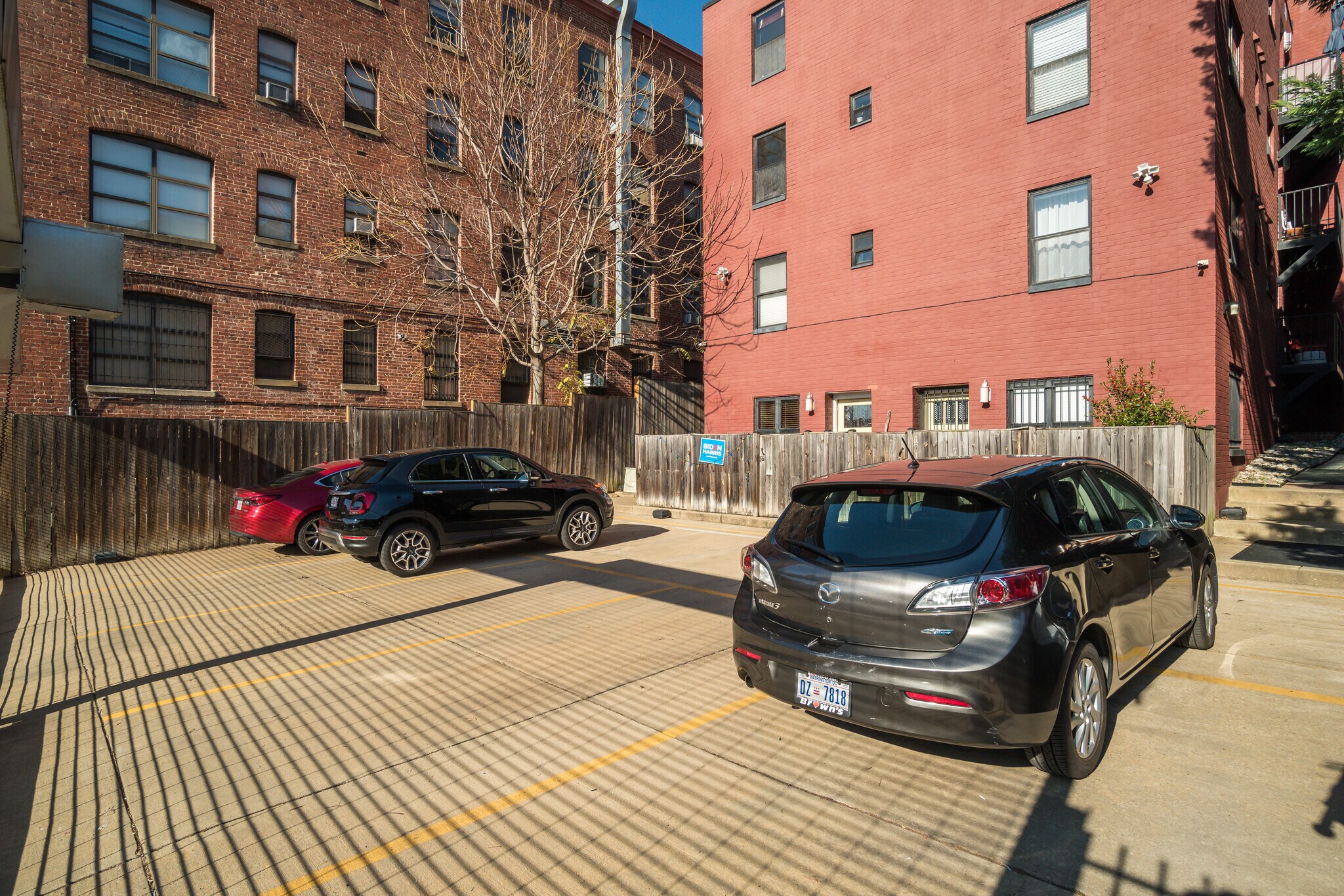 Gated parking - 2 spots - 1354 Euclid St NW