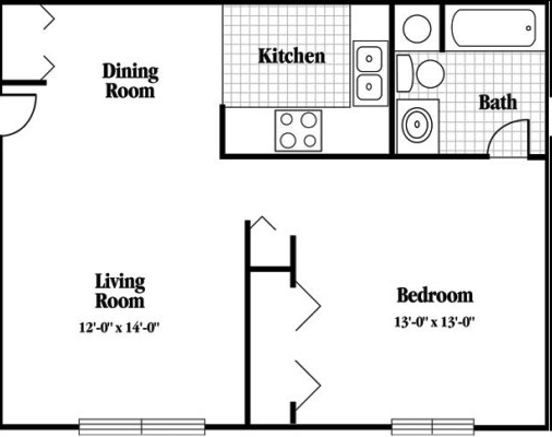 1BR/1BA - Kimbrook Manor