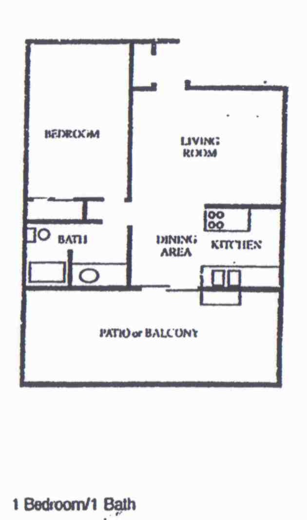 Floorplan - Newhope Pines Apartments