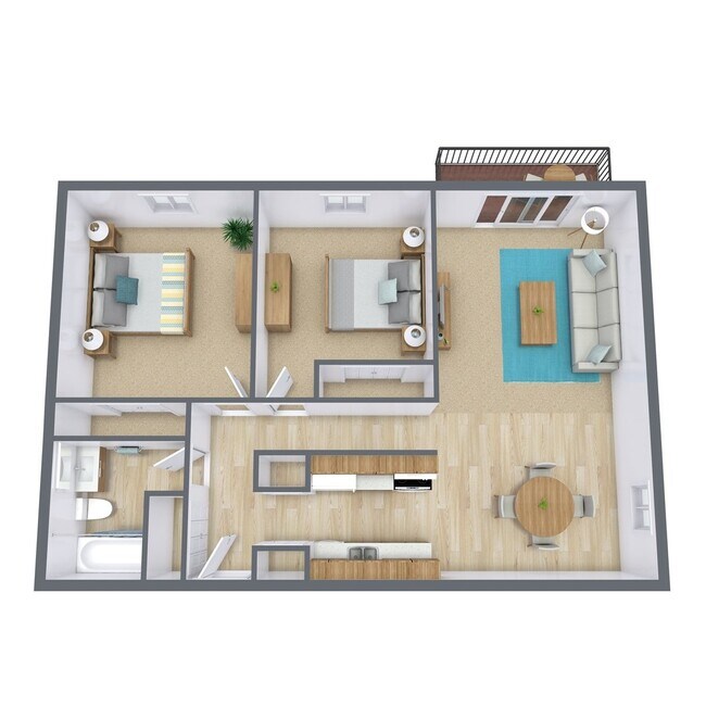 Floorplan - Echo Manor