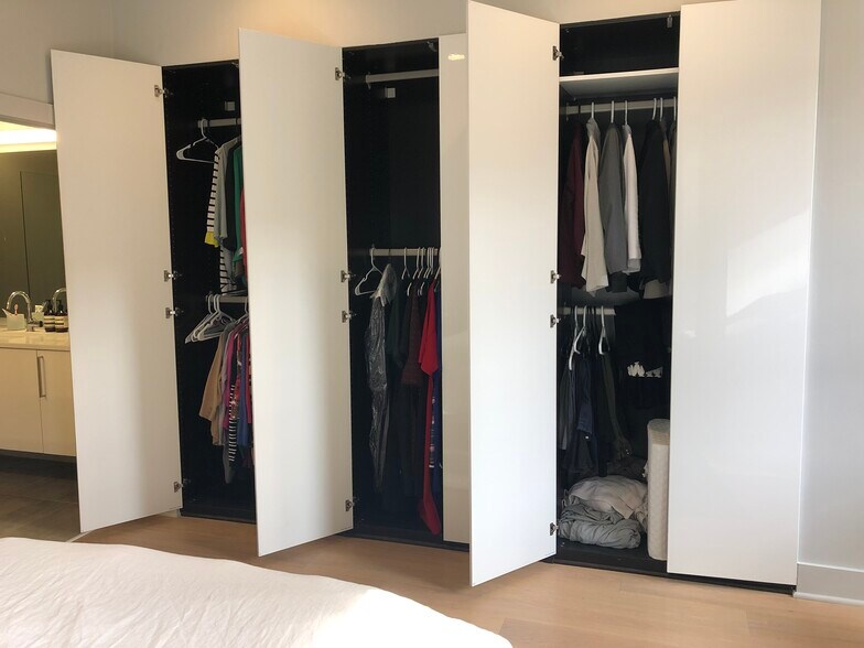 Primary bedroom storage - 1339 Irving Street NW Apt C