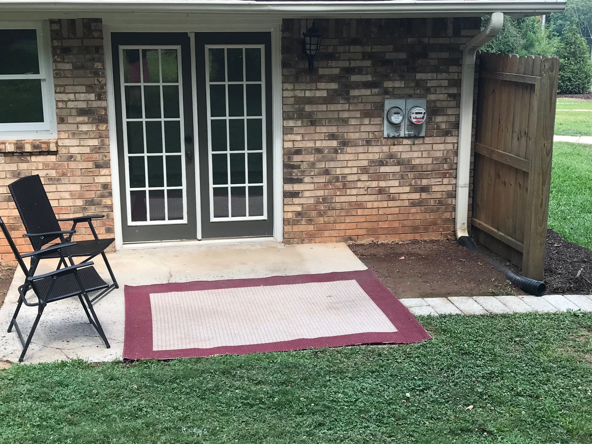 Patio off the Kitchen - 1685 Bald Ridge Marina Rd